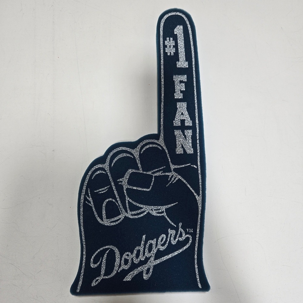 MLB Los Angeles LA Dodgers Foam Finger Blue #1 Fan Stadium Gear